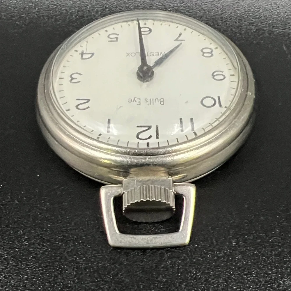 Vintage Westclox Bull's Eye Mechanical Pocket Watch - Working Perfectly